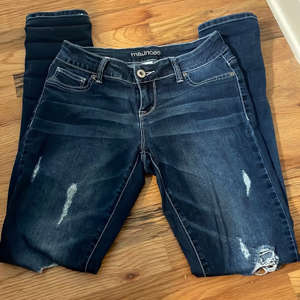 Maurice’s distressed leggings size S-Reg